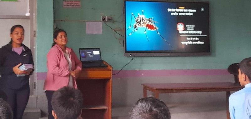 विनायकमा स्वास्थ्य सचेतना कार्यक्रम