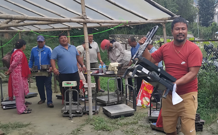 चाँगुनारायणमा सकियो नापतौल डोर कार्यक्रम ः मंगलबारदेखि सूर्यविनायकमा