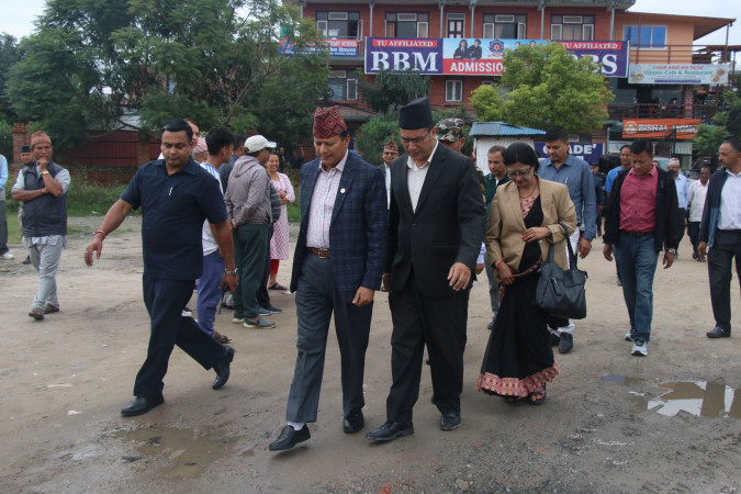 भूमि व्यवस्था, सहकारी तथा गरिबी निवारण मन्त्री भक्तपुरमा 