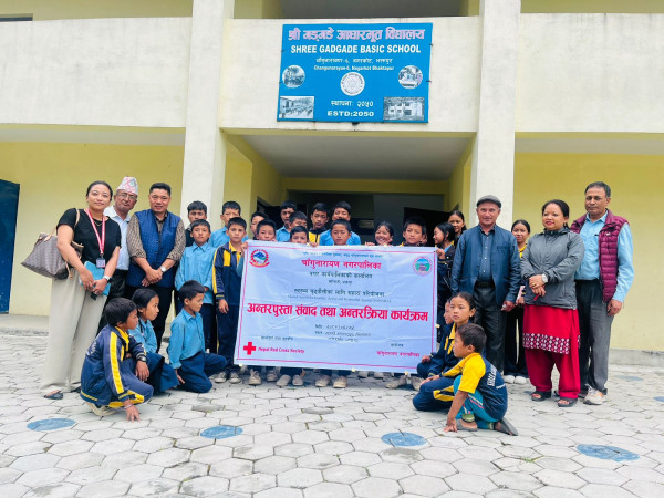 चाँगुनारायणका विद्यालयहरुमा ज्येष्ठ नागरिक र विद्यार्थीहरुबीच अन्तरपुस्ता संवाद  