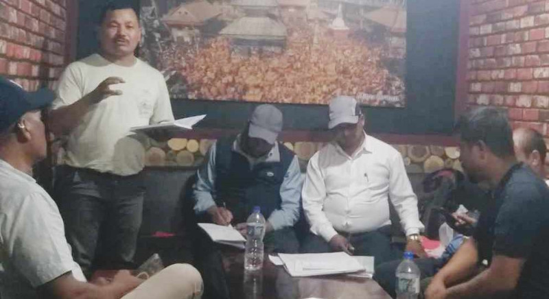 ताथलीको प्रगति युवा समाजको अध्यक्षमा हरिसुन्दर 