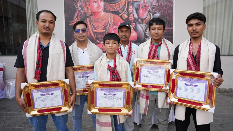 मध्यपुर थिमि सहकारीको थिमि भैलः २०८१ लाई सम्मान