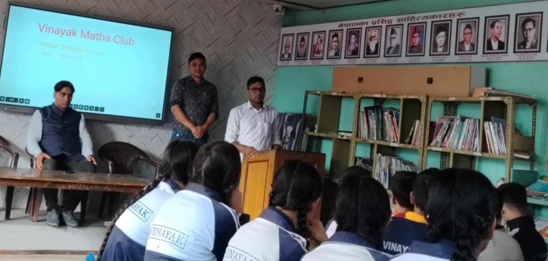 विनायक शिक्षा निकेतनमा गणित क्लब गठन