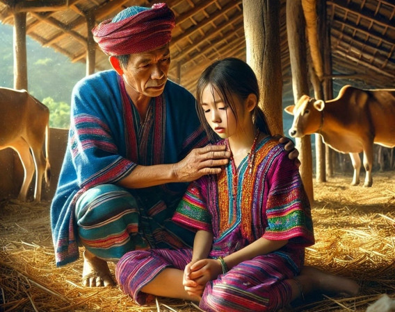 जेठाबा र छोरी चन्द्रमाया