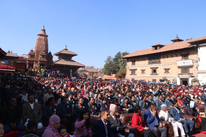 भक्तपुर महोत्सव सुरु ः अध्यक्ष बिजुक्छेले गरे उद्घाटन