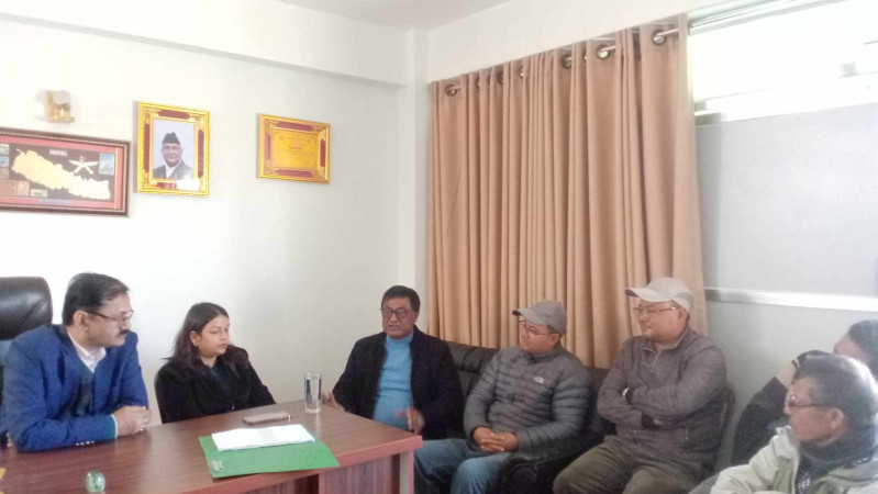 जगातीको बस विसौनी स्थानान्तरण गर्न लागेको भन्दै विरोध 