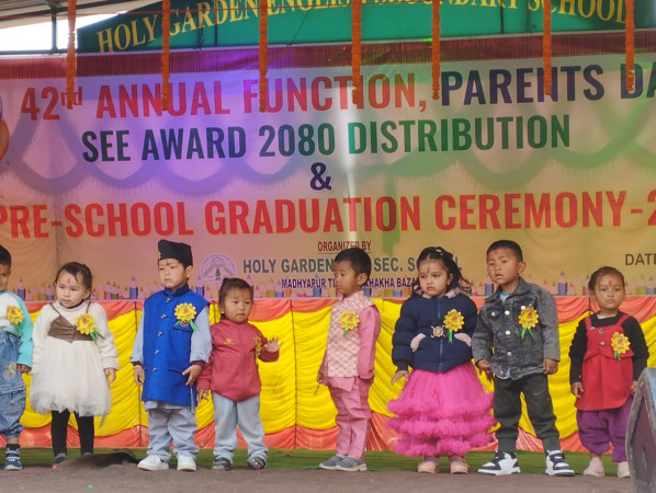 होली गार्डेन स्कुलको वार्षिकोत्सव ः एसईई सम्मान एवं दीक्षान्त गरियो 