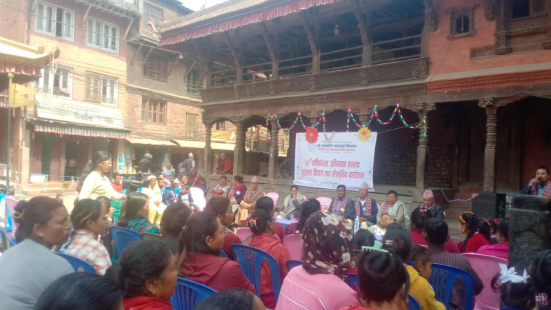 हंसबाहिनी स्कुल जहाँं ७३ औं वर्षमा ७८ विद्यार्थी पढ्छन्