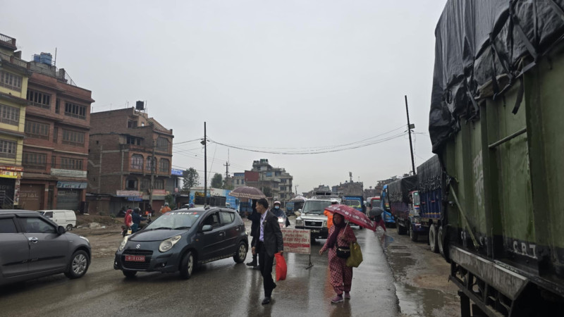 अरनिको राजमार्गको भक्तपुर खण्ड वन्द