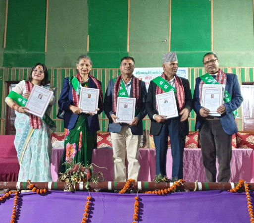 बी डी त्यागी स्मृति सम्मान २०८२ अर्पण 