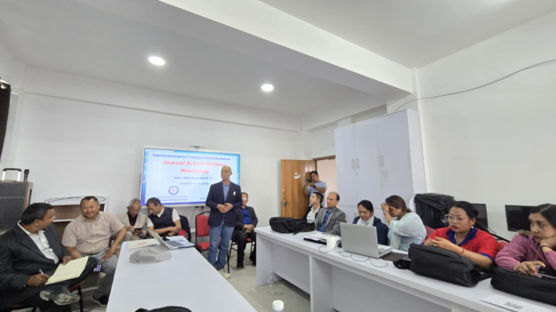 सकियो जर्नल आर्टिकल राइटिंग वर्कशप